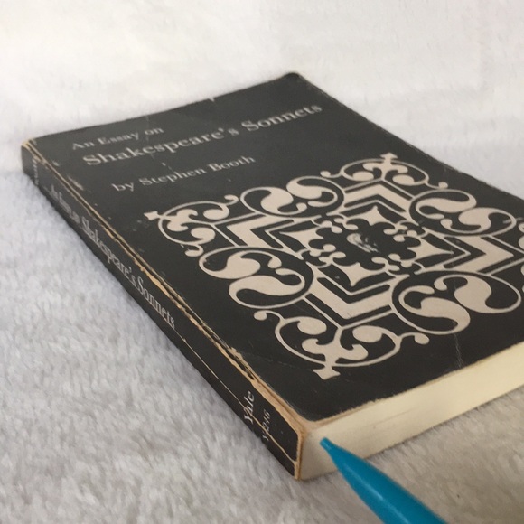 Essay on Shakespeare’s Sonnets by Stephen Booth (Lot of 2 Books) Yale University - Picture 15 of 15